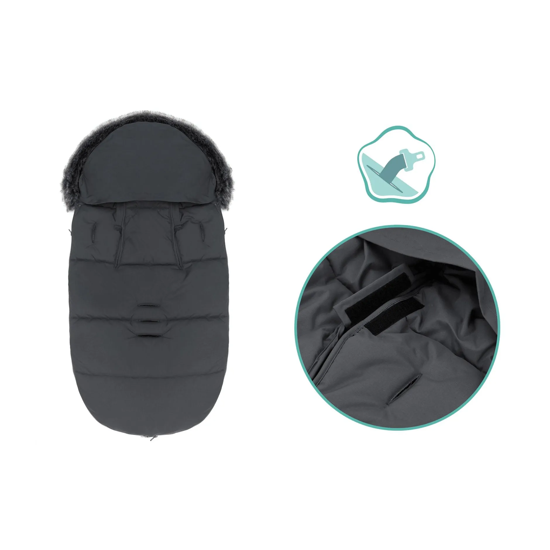 LITTLE ONE Winterfußsack Scandic*Kinder Kinderwagen Zubehör