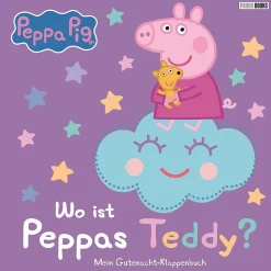PANINI Wo ist Peppas Teddy*Kinder Kinderbücher|Spielzeug Ab 2 Jahre