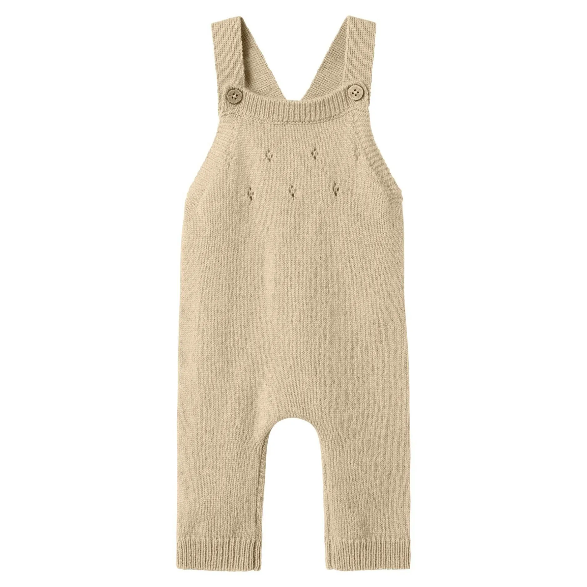 Lil' Atelier Woll-Latzhose Ajour* Hosen