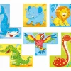 goki Würfelpuzzle - Wilde Tiere*Kinder Lernspielzeug|Holzspielzeug