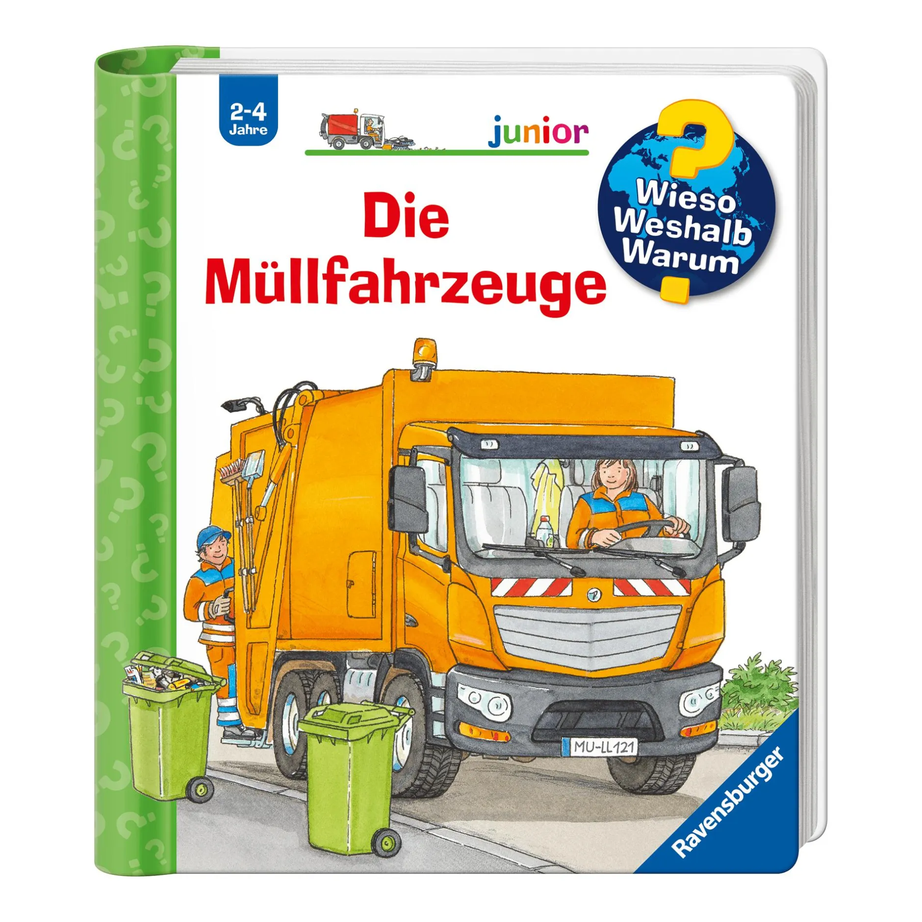Ravensburger WWW Die Müllfahrzeuge*Kinder Kinderbücher