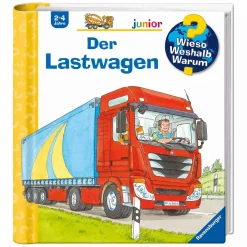 Ravensburger WWW junior: Der Lastwagen*Kinder Kinderbücher|Spielzeug Ab 2 Jahre