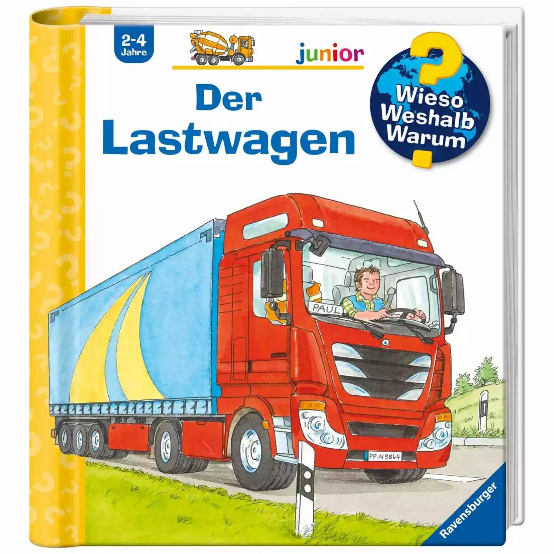 Ravensburger WWW junior: Der Lastwagen*Kinder Kinderbücher|Spielzeug Ab 2 Jahre