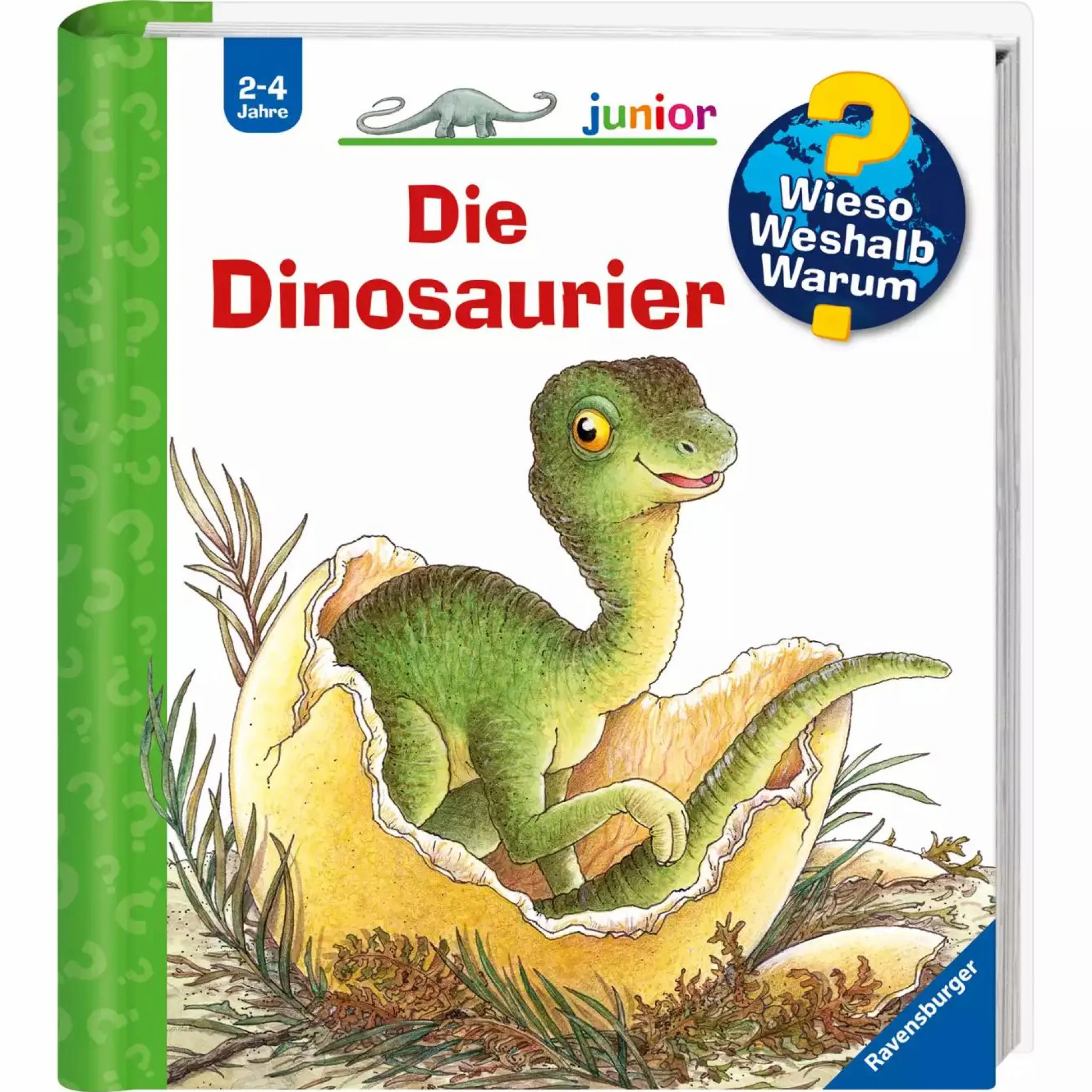 Ravensburger WWW junior Die Dinosaurier*Kinder Kinderbücher|Spielzeug Ab 2 Jahre