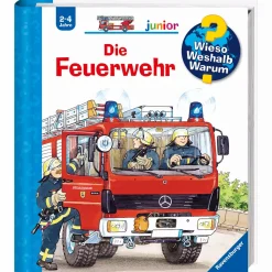Ravensburger WWW junior Die Feuerwehr*Kinder Kinderbücher|Spielzeug Ab 2 Jahre