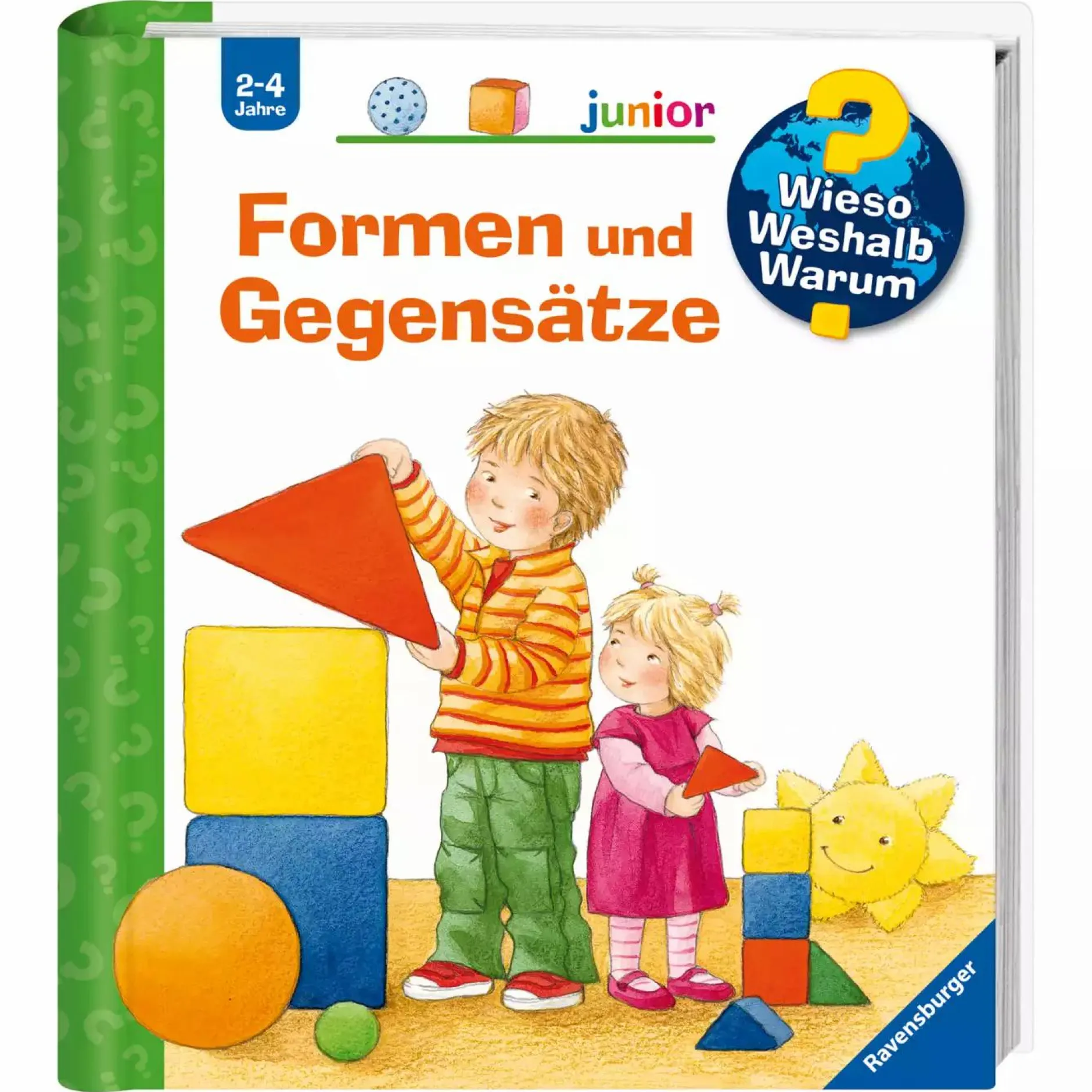 Ravensburger WWW junior: Formen und Gegensätze*Kinder Kinderbücher|Spielzeug Ab 2 Jahre
