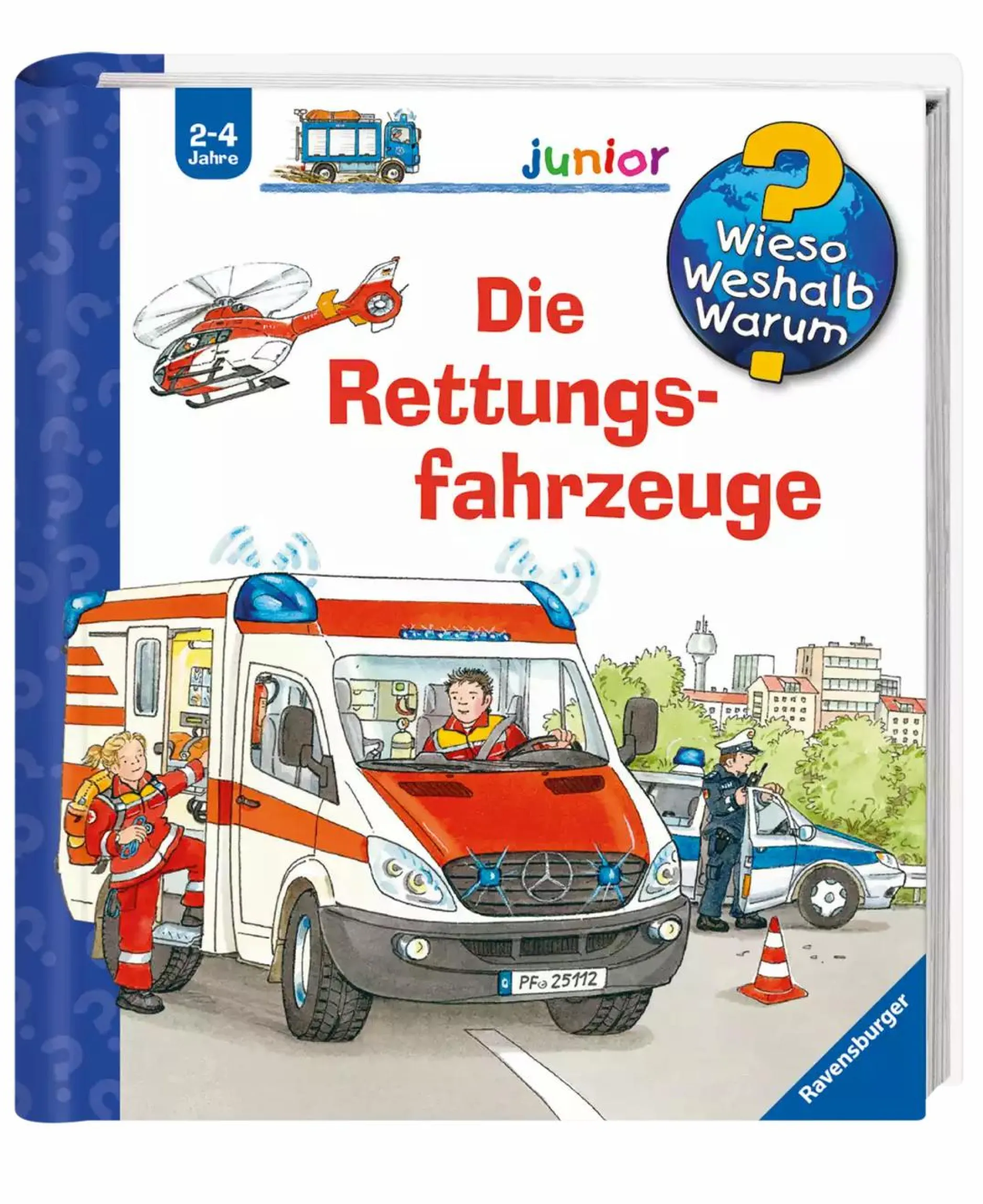 Ravensburger WWW junior Rettungsfahrzeuge*Kinder Kinderbücher|Spielzeug Ab 2 Jahre