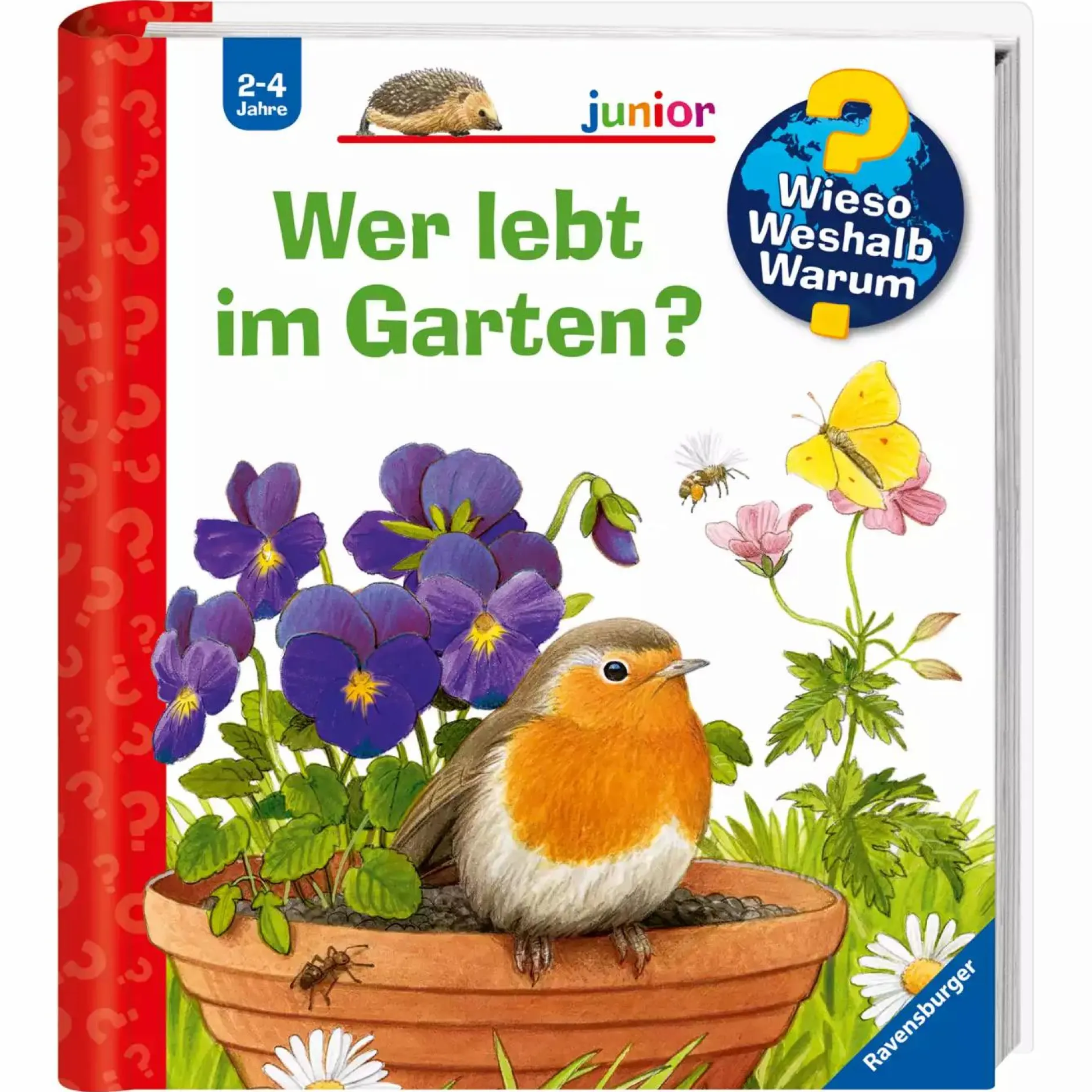 Ravensburger WWW junior: Wer lebt im Garten?*Kinder Kinderbücher|Spielzeug Ab 2 Jahre