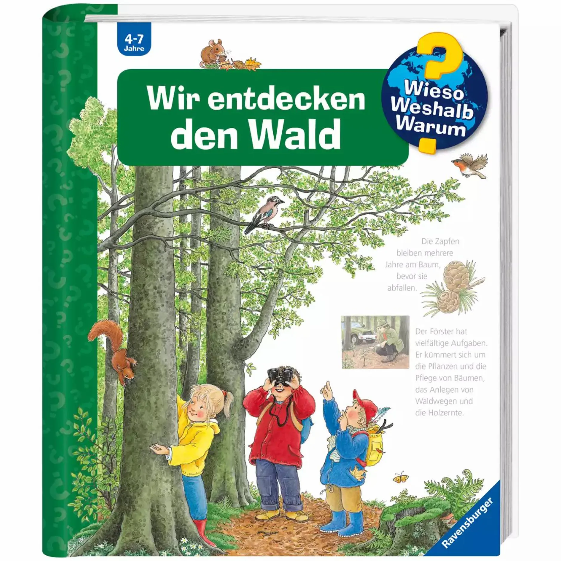 Ravensburger WWW Wir entdecken den Wald*Kinder Spielzeug Ab 4 Jahren|Kinderbücher