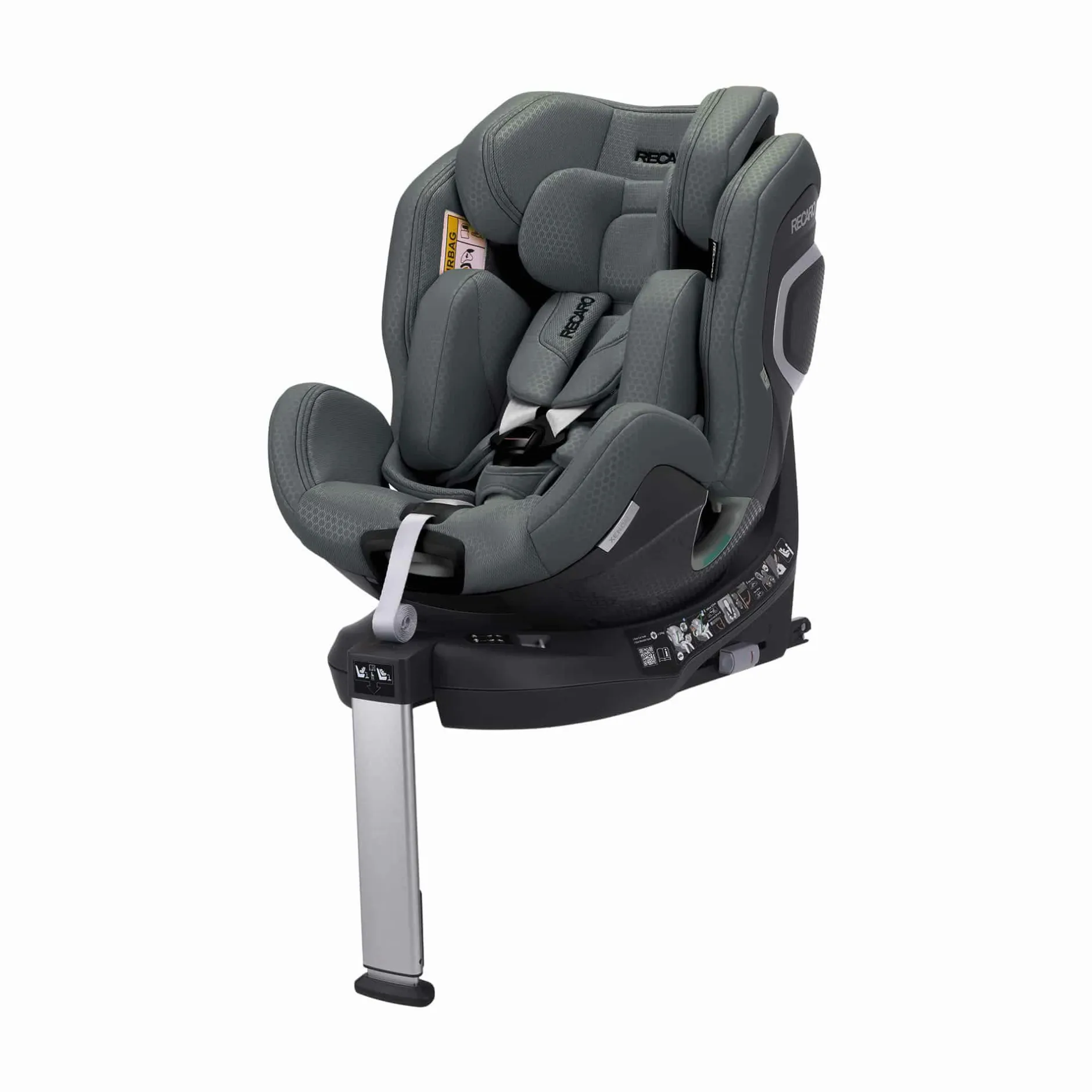 RECARO Xenon 1 Gallant Grey*Kinder Kindersitze Isofix|Reboarder 0-18 Kg, Gruppe 0+/1