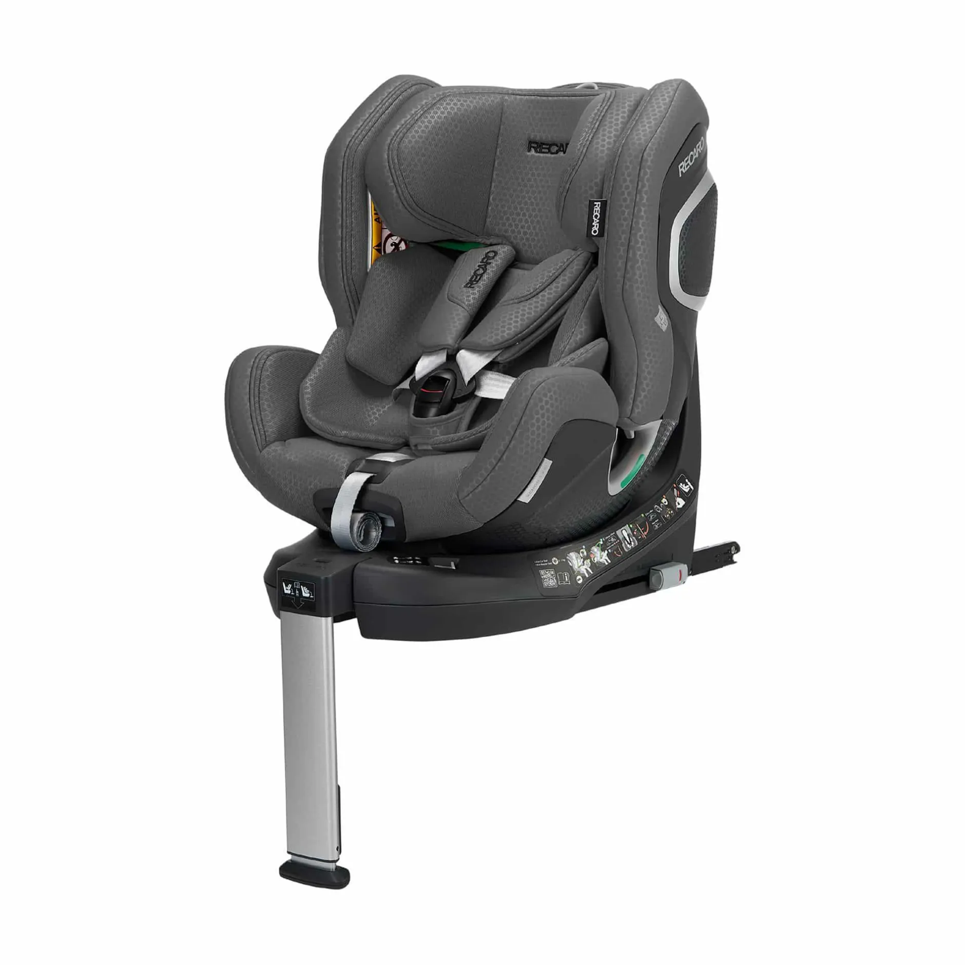 RECARO Xenon 1 KID Gallant Grey*Kinder Kindersitze Isofix|Reboarder 0-18 Kg, Gruppe 0+/1