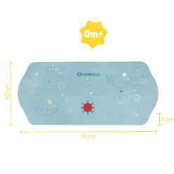 badabulle XXL Badematte mit Thermometer* Badethermometer|Badewannen