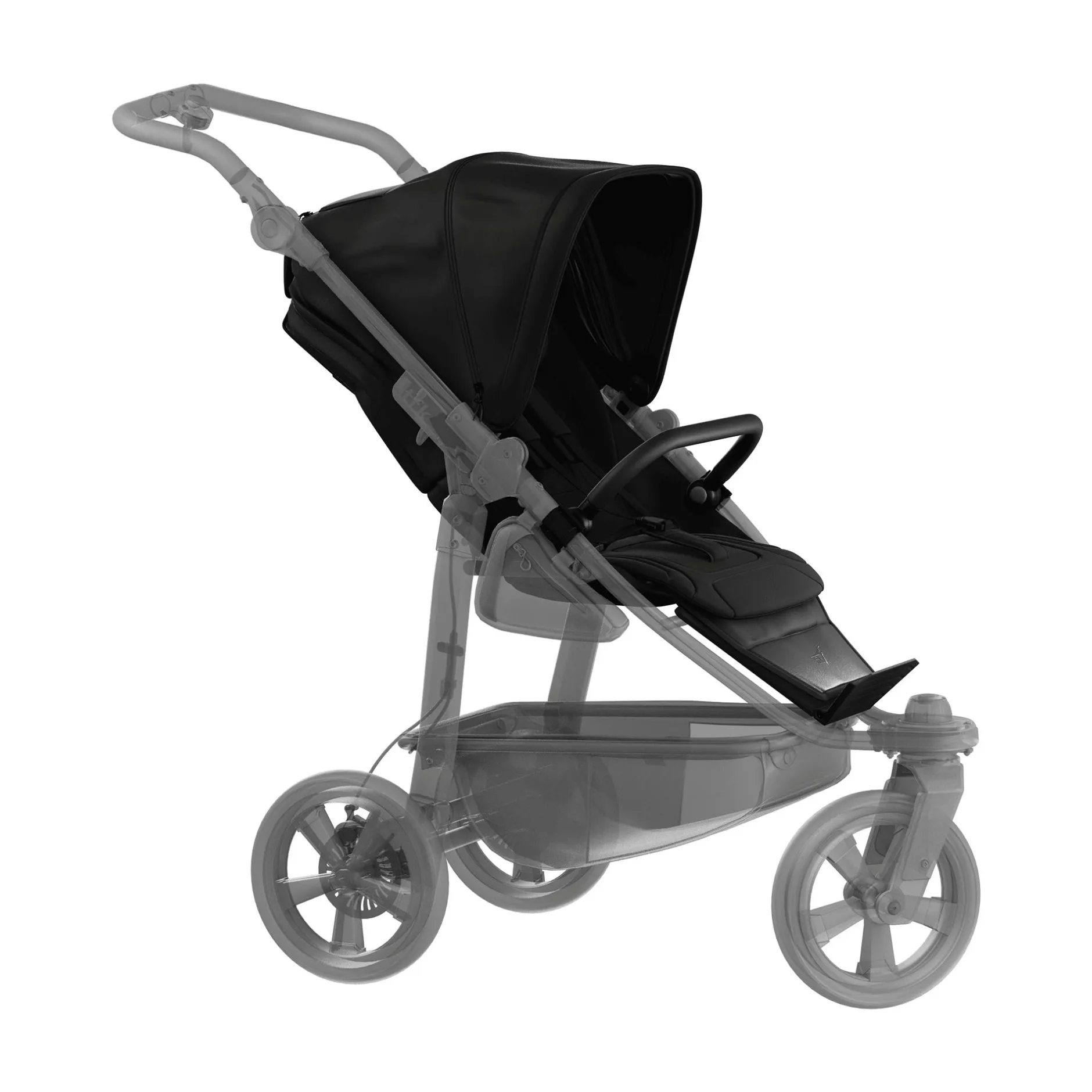 TFK XXL Sportsitz-Einhang Mono Pro Black*Kinder Kinderwagen Zubehör