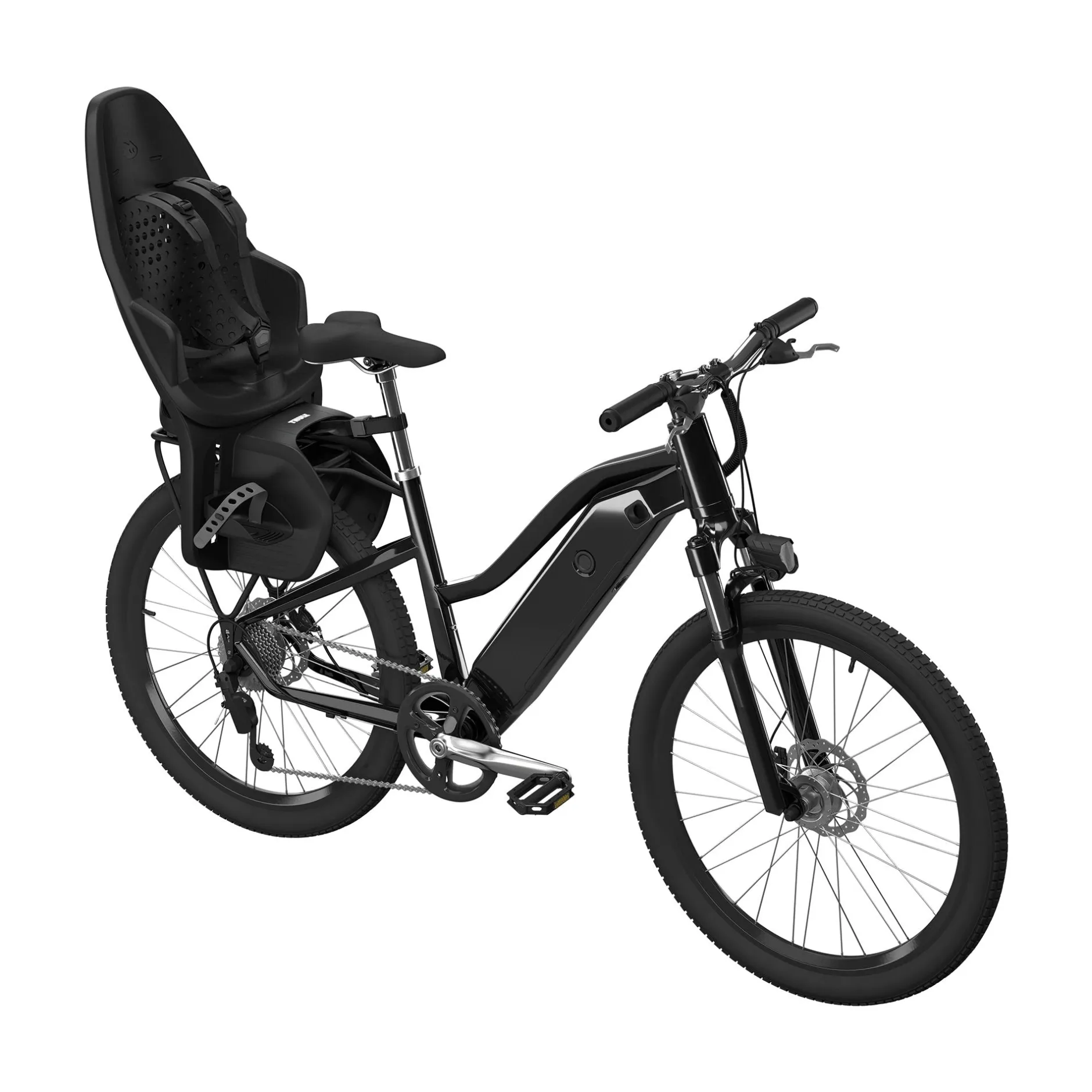 THULE Yepp 2 MIK HD Gepäckträgermontage Midnight Black* Fahrradsitze
