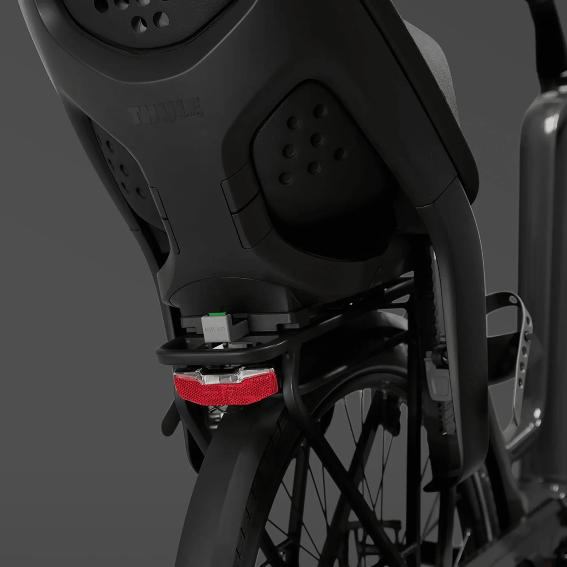 THULE Yepp 2 MIK HD Gepäckträgermontage Midnight Black* Fahrradsitze