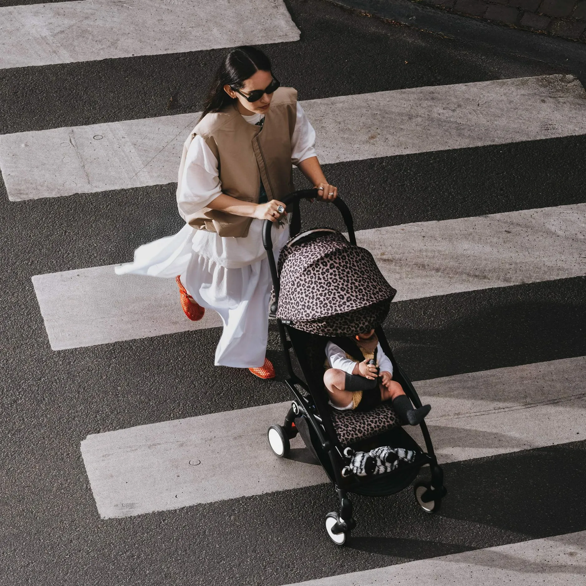 STOKKE YOYO³ 6+ Textilset Leopard*Kinder Kinderwagen Zubehör