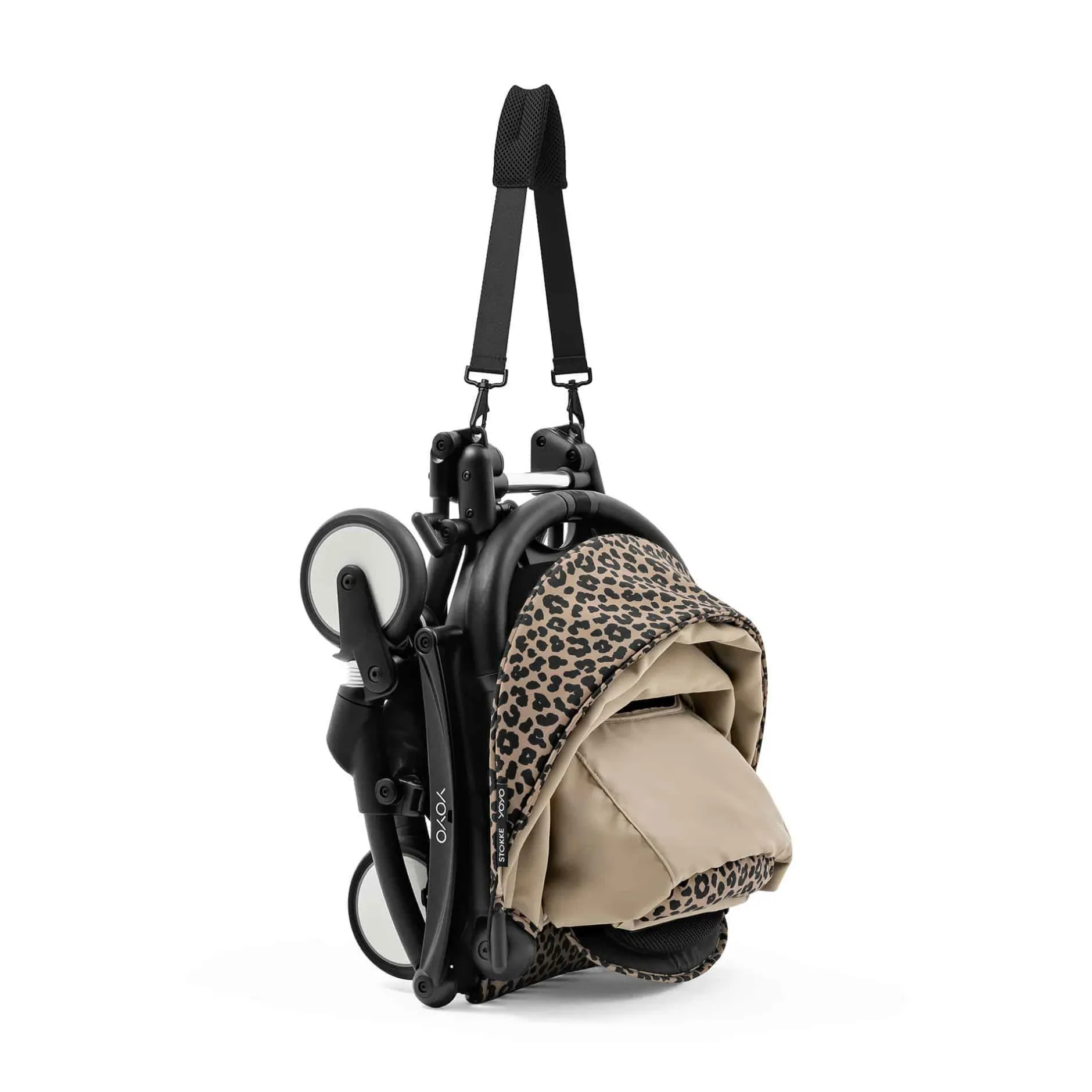 STOKKE YOYO³ 6+ Textilset Leopard*Kinder Kinderwagen Zubehör
