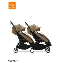 STOKKE YOYO³ Fußsack Taupe 25*Kinder Kinderwagen Zubehör