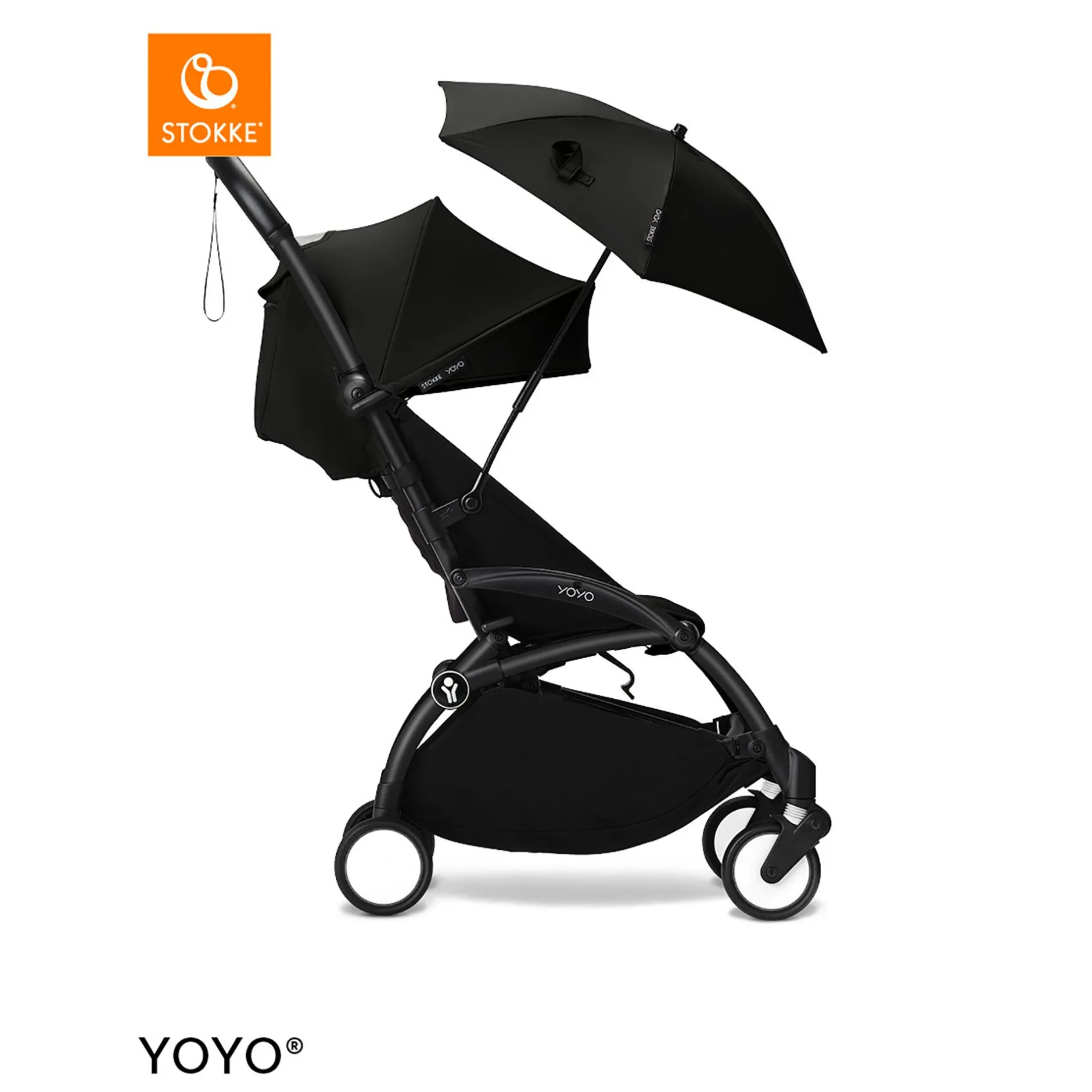 STOKKE YOYO³ Sonnenschirm Black 25*Kinder Kinderwagen Zubehör