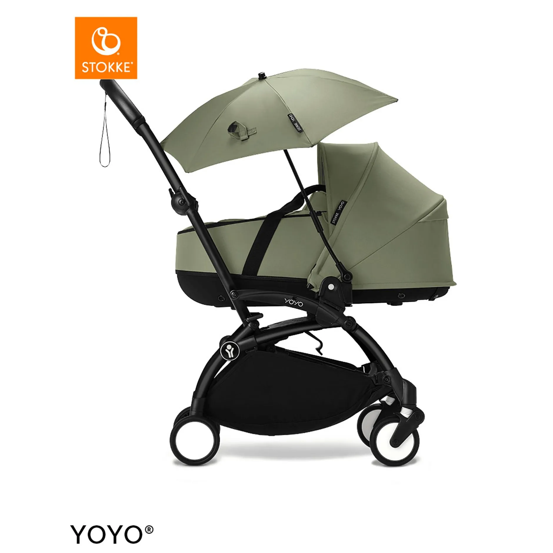 STOKKE YOYO³ Sonnenschirm Olive 25*Kinder Kinderwagen Zubehör