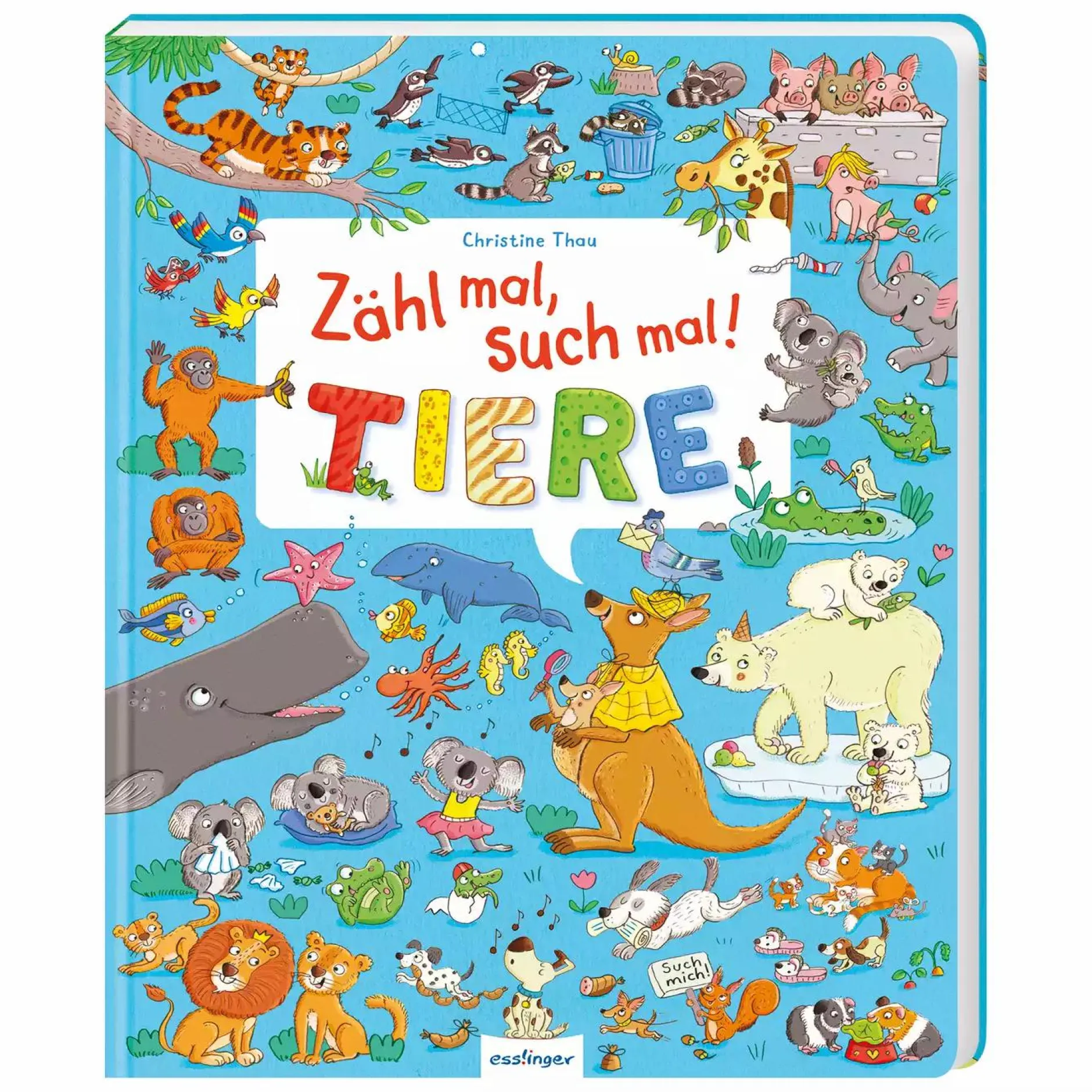 THIENEMANN Zähl mal, such mal! Tiere*Kinder Kinderbücher|Spielzeug Ab 3 Jahren