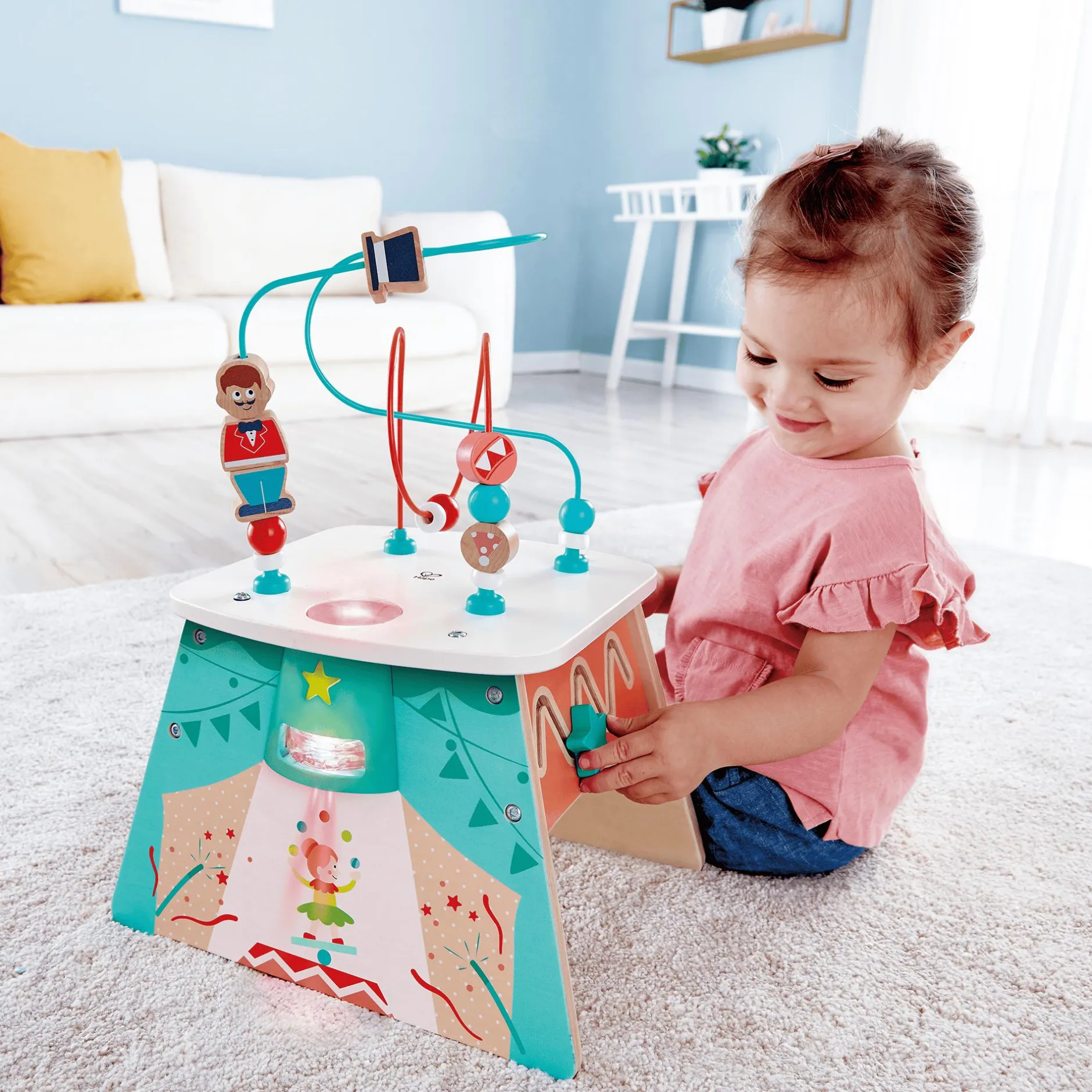 Hape Zirkus-Aktivitätswürfel*Kinder Holzspielzeug