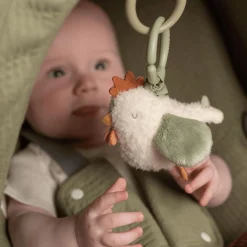 LITTLE DUTCH Zittertier Huhn Little Farm*Kinder Kinderwagen Zubehör|Kuscheltiere