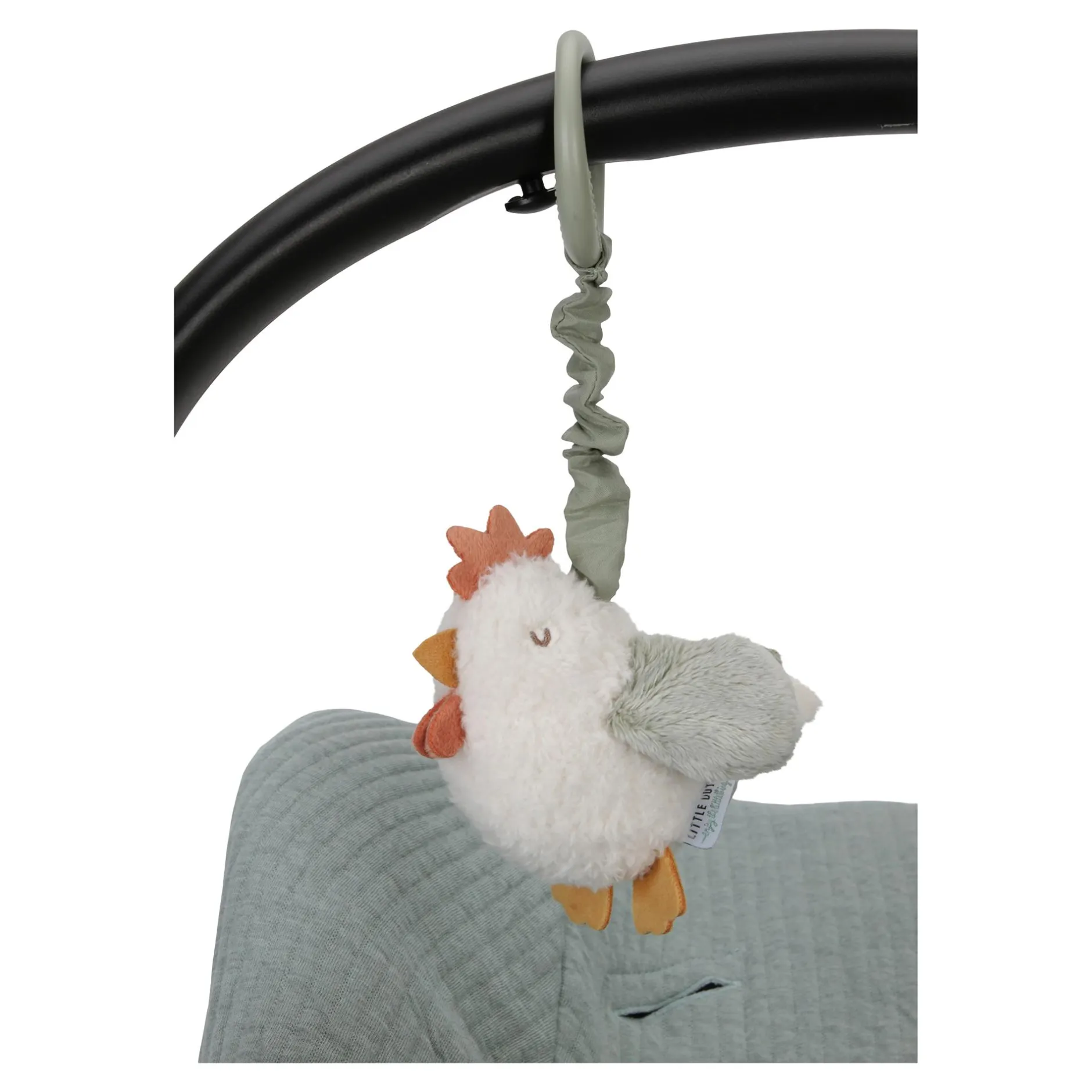 LITTLE DUTCH Zittertier Huhn Little Farm*Kinder Kinderwagen Zubehör|Kuscheltiere