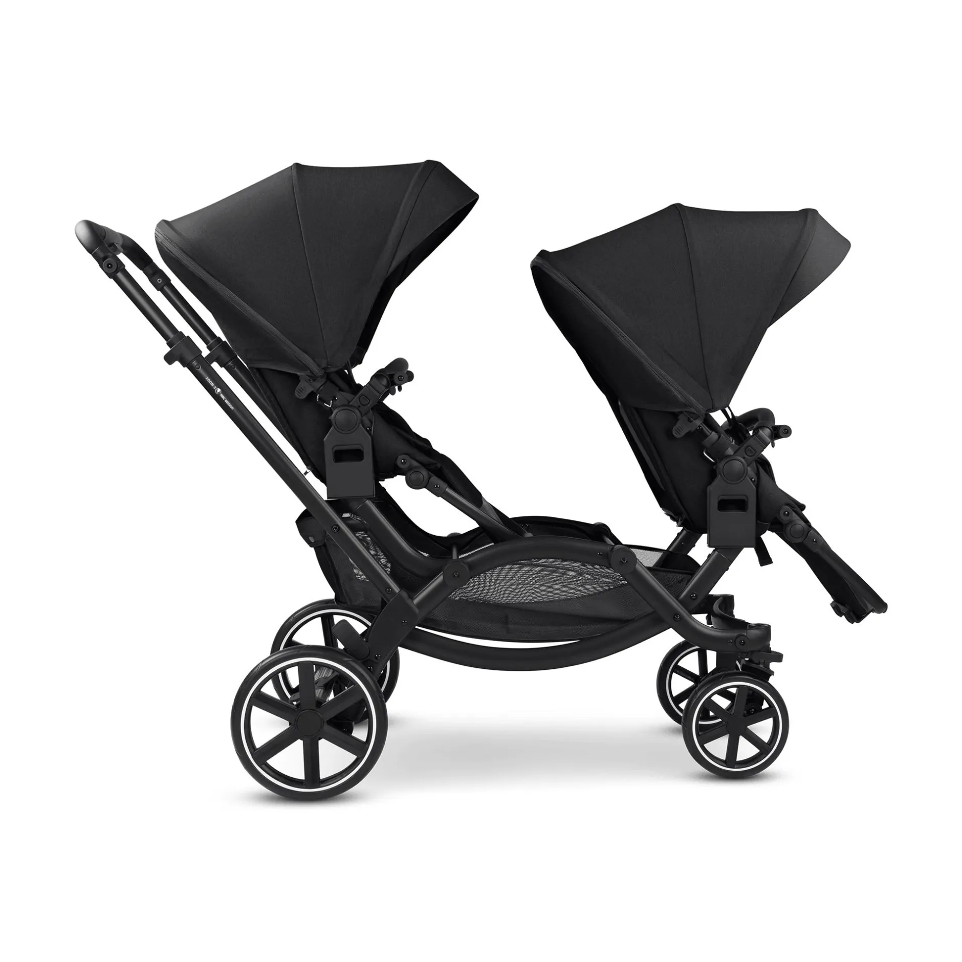 ABC DESIGN Zoom 2 Coal*Kinder Zwillingswagen & Geschwisterwagen