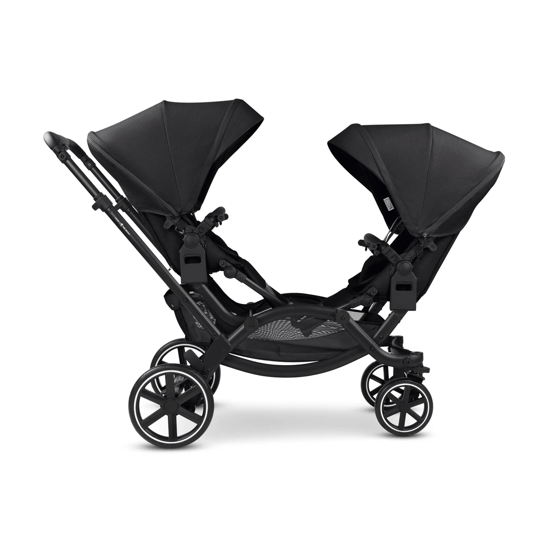 ABC DESIGN Zoom 2 Coal*Kinder Zwillingswagen & Geschwisterwagen
