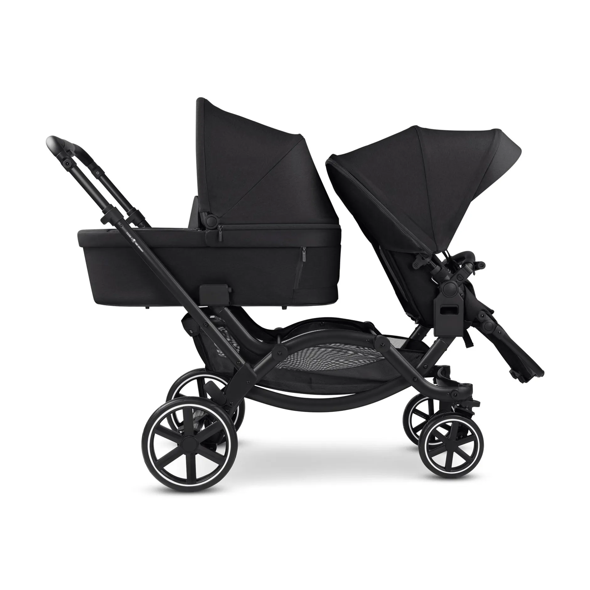 ABC DESIGN Zoom 2 Coal*Kinder Zwillingswagen & Geschwisterwagen