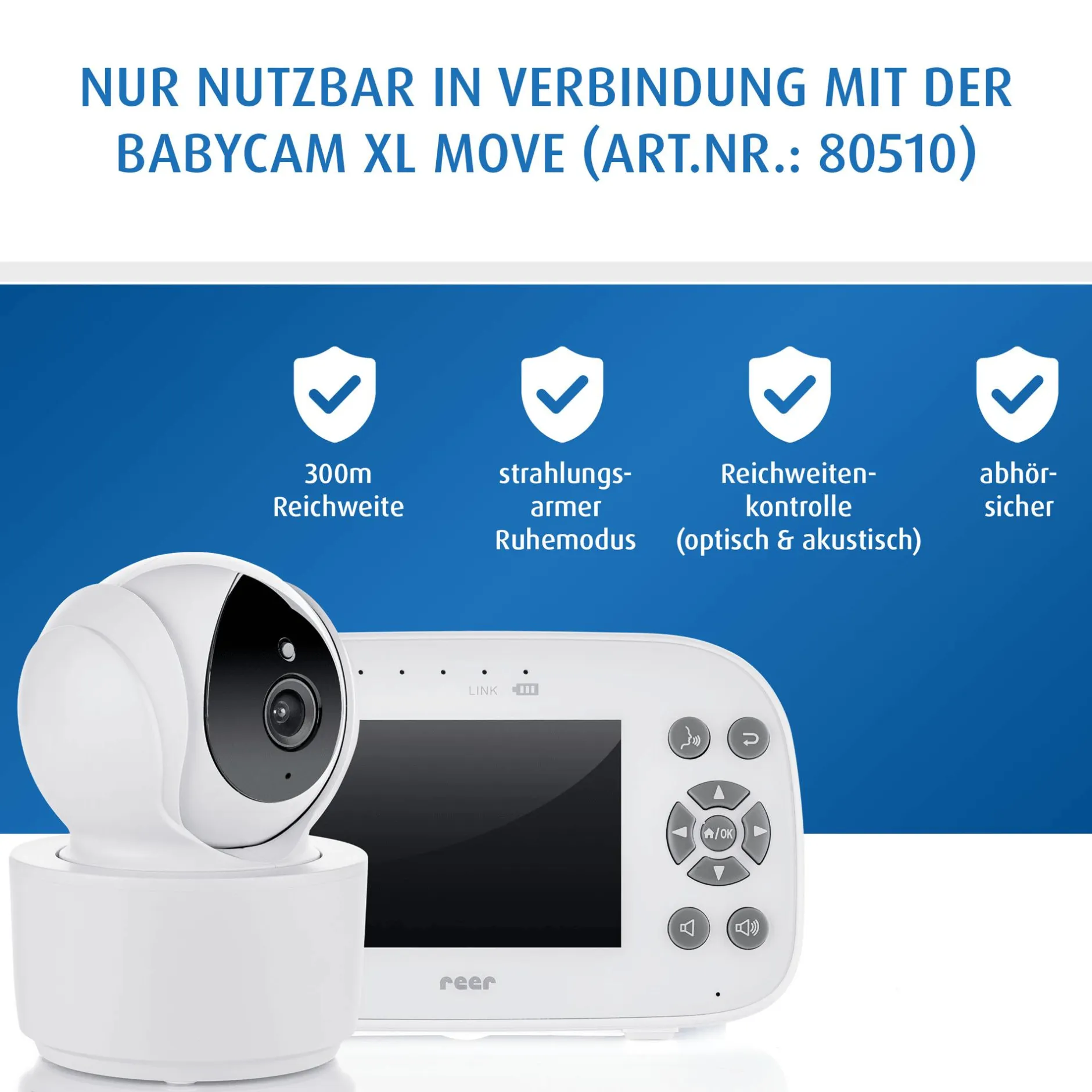 reer Zusatzkamera BabyCam XL Move* Babyphone