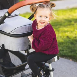 LITTLE ONE Zusatzsitz für Buggy Board Schwarz*Kinder Kinderwagen Zubehör