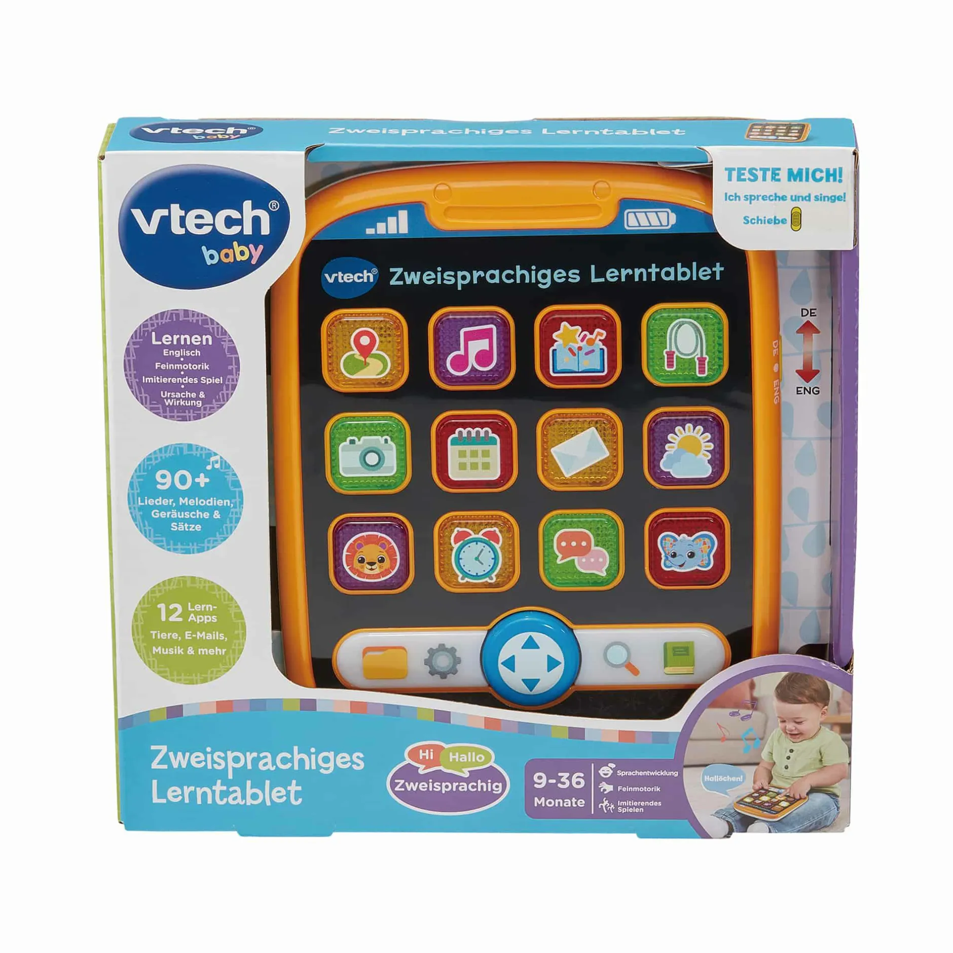 vtech zweisprachiges Lerntablet*Kinder Lernspielzeug